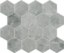 Charme Evo Pearl Grey Mosaic D Marble Look Porcelain Mosaics 12x10