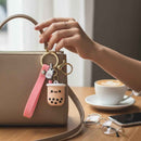 Charming Bubble Tea Keychain – Perfect for Boba Tea Enthusiasts