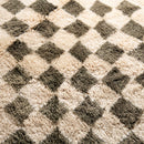 Checkered Garden - Luxury Shag Moroccan Rug