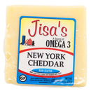 New York Cheddar Cheese Block | Pack of 3 | 8 oz | Jisa's Farmstead Cheese