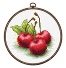 Cherries Counted Cross-Stitch Kit by Luca-S BC103L