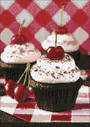 Cherry Cupcake CS043 10.6 x 14.9 inches Crafting Spark Diamond Painting Kit