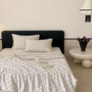 DecorBites™ Cooling Quilt: Soft Silky Single Double Bed Blanket for Summer & Autumn