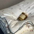 DecorBites™ Cooling Quilt: Soft Silky Single Double Bed Blanket for Summer & Autumn