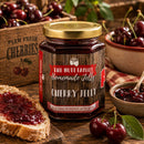 SALE PAST DATED | Cherry Jelly | 11.5 oz | Nutt Family Jams & Jellies