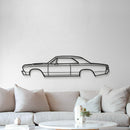 1967 Chevelle Metal Car Wall Art - MT0094