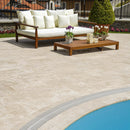 Chiaro Tumbled Travertine Pavers French Pattern