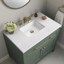 James Martin Chicago 36" Single Bathroom Vanity, Smokey Celadon