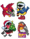 Christmas Birds 7694 Counted Cross-Stitch Kit