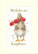 Christmas Card - Christmas Quackers XMAS48 Counted Cross Stitch Kit