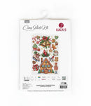 Christmas Composition Counted Cross-Stitch Kit by Luca-S B7031L