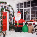 Christmas Inflatable Santa Lights with LED for Indoor & Outdoor
