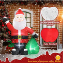 Christmas Inflatable Santa Lights with LED for Indoor & Outdoor