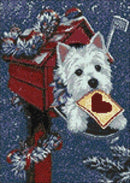 Christmas Letter CS110 11.81 x 15.75 inches Crafting Spark Diamond Painting Kit