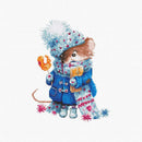 Christmas mouse B1168L Counted Cross-Stitch Kit