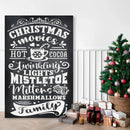 Christmas Movie Metal Sign