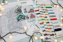 Christmas Ornaments Kit L8051 Counted Cross Stitch Kit
