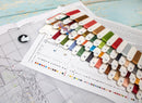 Christmas Ornaments Kit L8055 Counted Cross Stitch Kit