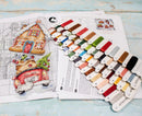 Christmas Ornaments Kit L8055 Counted Cross Stitch Kit