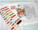 Christmas Ornaments Kit L8055 Counted Cross Stitch Kit