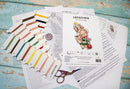 Christmas Rabbit/Ornament L8056 Counted Cross Stitch Kit