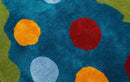 Christmas Rug 2x3 Blue and Green Christmas Tree Rug for Kids room, Kids Rug