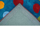 Christmas Rug 2x3 Blue and Green Christmas Tree Rug for Kids room, Kids Rug