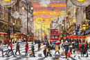 Christmas Shopping Counted Cross-Stitch Kit by Luca-S BU5007L