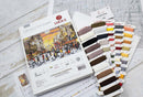Christmas Shopping Counted Cross-Stitch Kit by Luca-S BU5007L