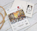 Christmas Shopping Counted Cross-Stitch Kit by Luca-S BU5007L