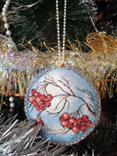 Christmas Tree Decoration - Rowan SR-166 Plastic Canvas Counted Cross Stitch Kit