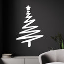 Christmas Tree with Star Wall Art