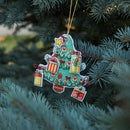 Christmas tree toy. Plastic Canvas Cross-stitch kit T-05C