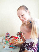 Christmas tree toy. Plastic Canvas Cross-stitch kit T-05C