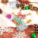 Christmas tree toy. Plastic Canvas Cross-stitch kit T-06C