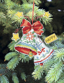 Christmas tree toy. Plastic Canvas Cross-stitch kit T-06C