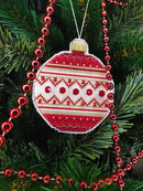 Christmas tree toy. Plastic Canvas Cross-stitch kit T-10C