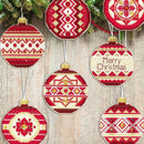 Christmas tree toy. Plastic Canvas Cross-stitch kit T-10C