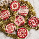 Christmas tree toy. Plastic Canvas Cross-stitch kit T-11C