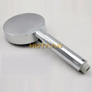 Chrome 5-function hand shower with gray grip bathroom sprayer