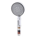 Chrome 5 speed calcium sulfite shower head bathroom filter