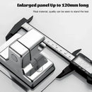 Chrome adjustable shower head holder with hose for bathroom