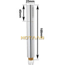 Chrome brass water saving handheld shower head bathroom sprayer