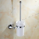 DecorBites™ Brass & Crystal Bathroom Set: Towel Rack, Bar, Paper Holder, Soap Dish