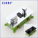 Chrome digital shower mixer valve control panel bathroom wall mount