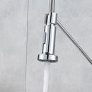 Chrome dual function sprayer head kitchen faucet spout replacement