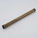 Chrome rectangular shower faucet extension tube bathroom brass threaded