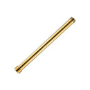 Chrome rectangular shower faucet extension tube bathroom brass threaded