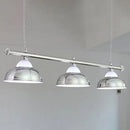 Chrome stainless steel billiard light game room ceiling lamp