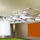 Chrome stainless steel billiard light game room ceiling lamp